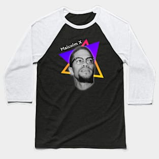 Malcolm X Baseball T-Shirt